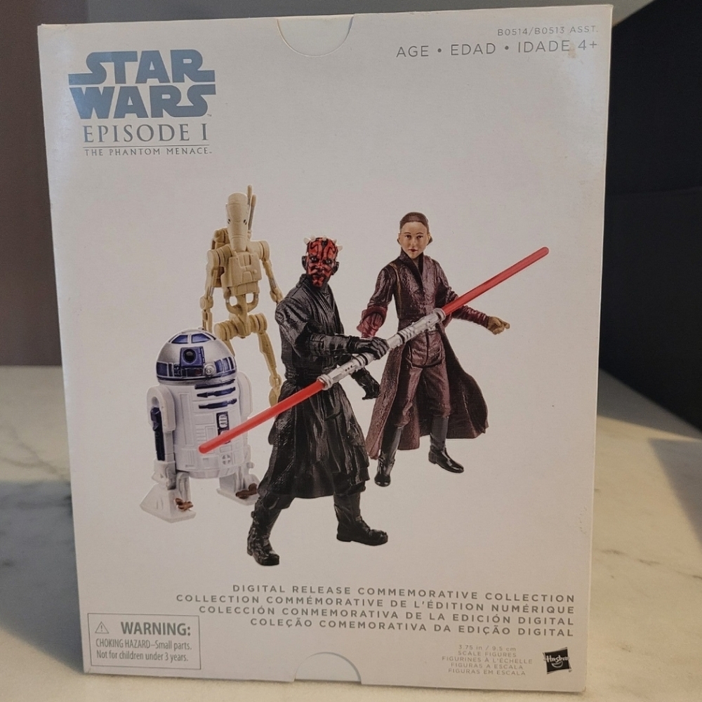 Star Wars Episode 1 The Phantom Menace -Digital Release Commemorative